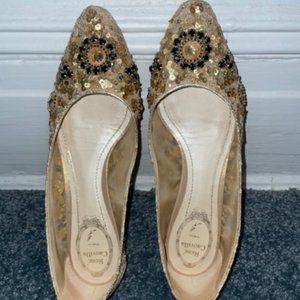 Rene Caovilla Sparkling Flats